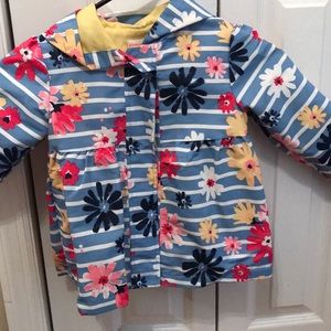 Gymboree floral print jacket